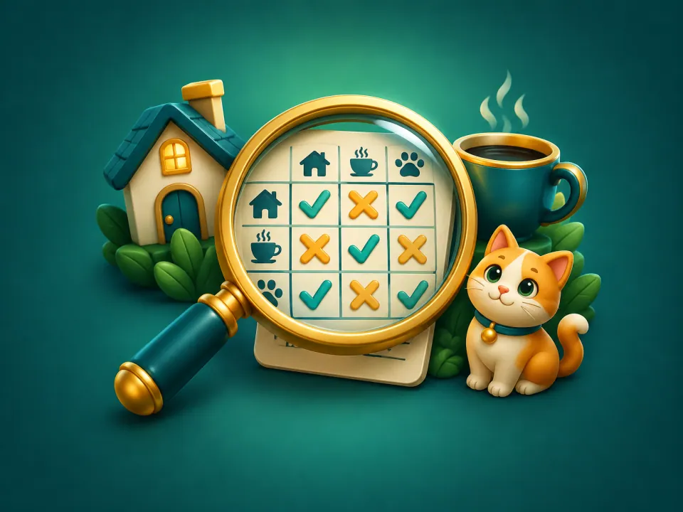 Logic Puzzles game artwork