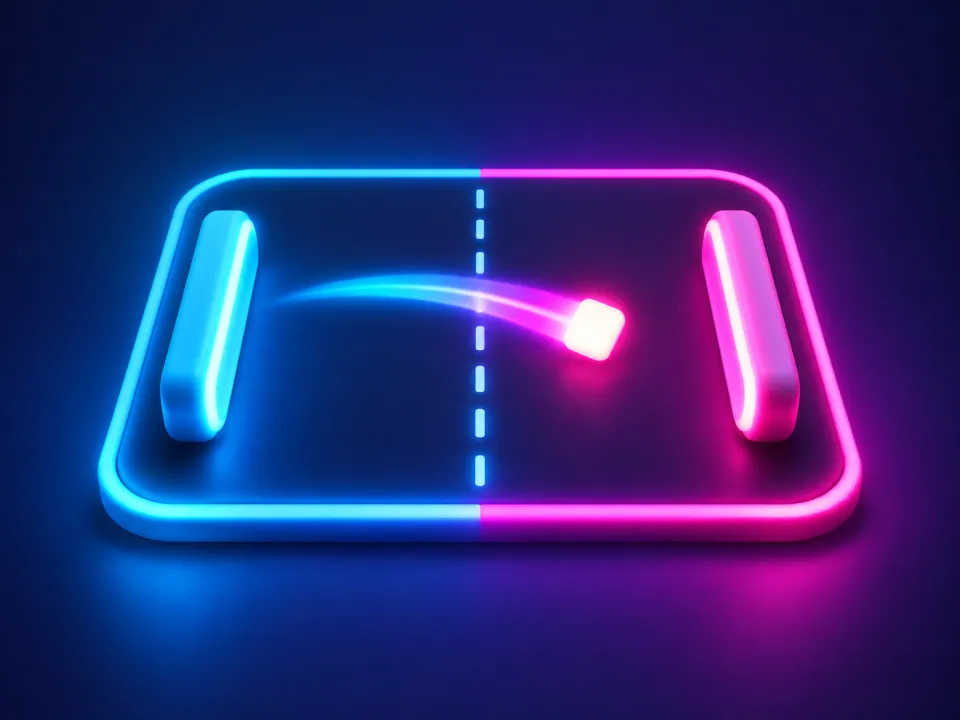 Pong game artwork