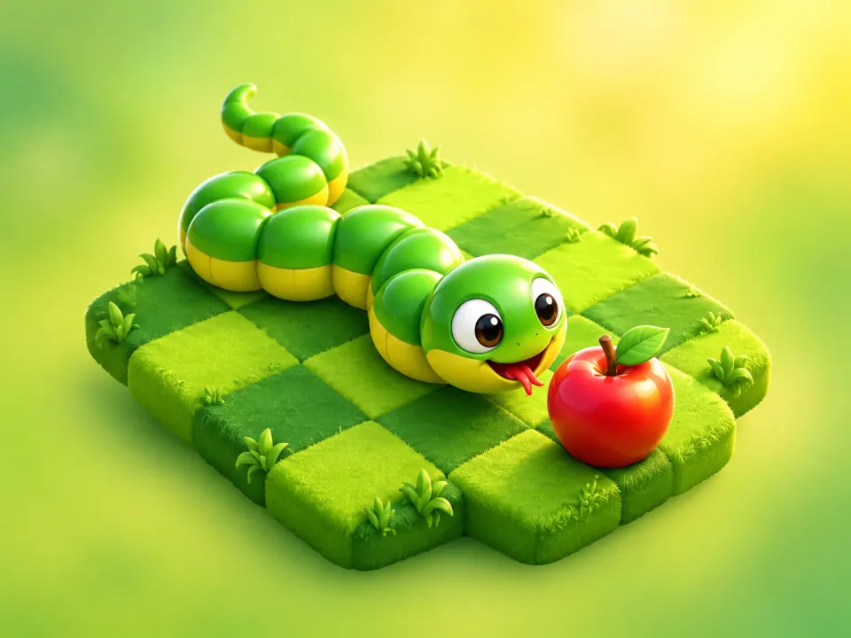 Snake game artwork