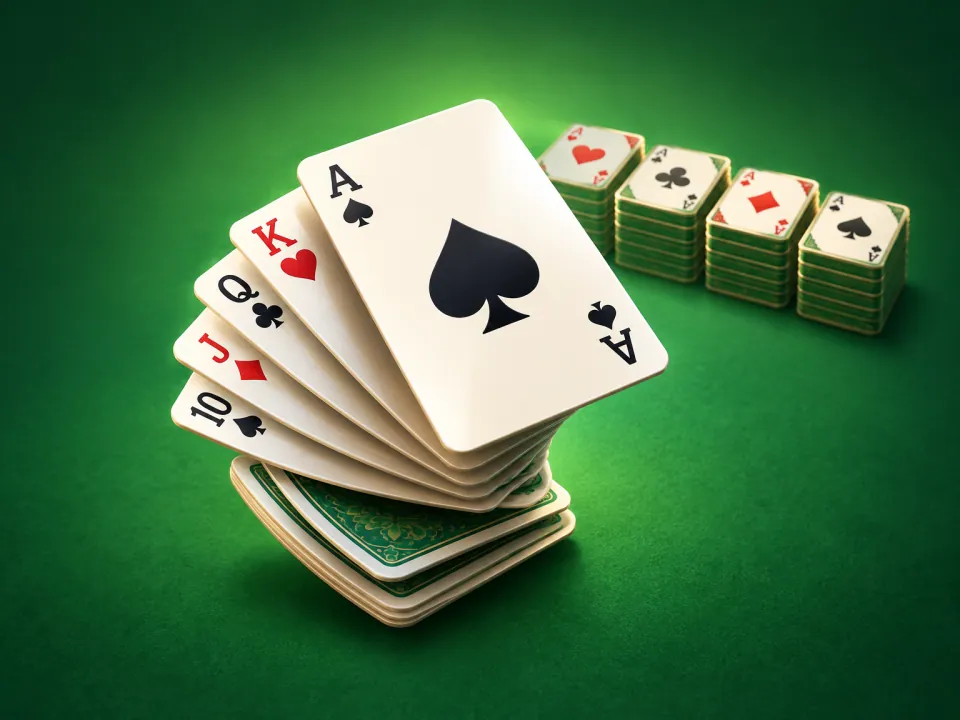 Solitaire game artwork